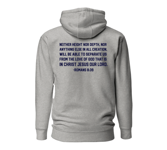 Adult Scripture Hoodie - Grey