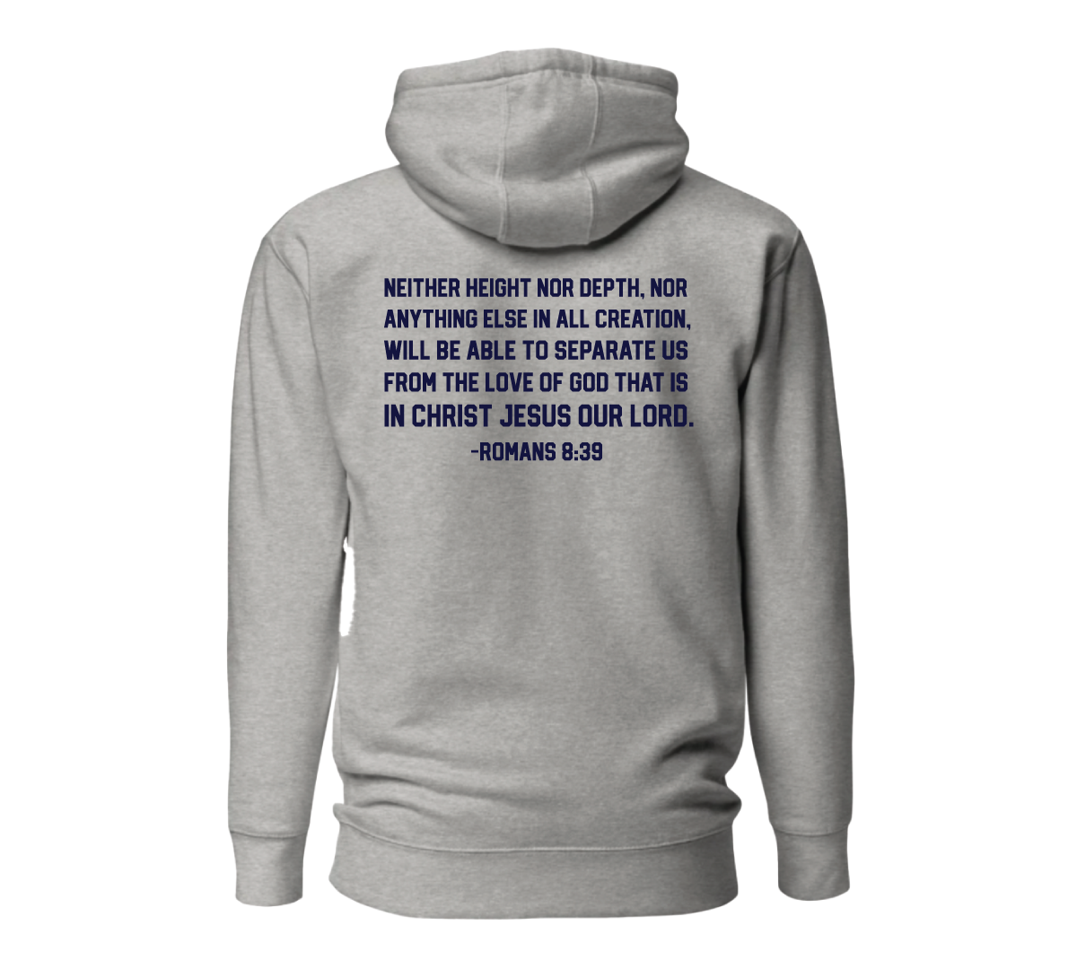 Youth Scripture Hoodie - Grey