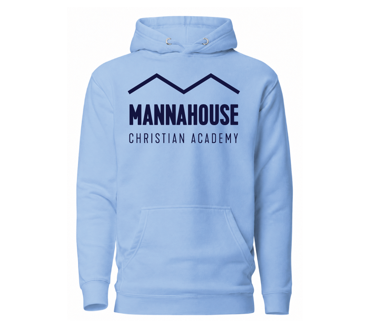 Adult Wordmark Hoodie - Light Blue