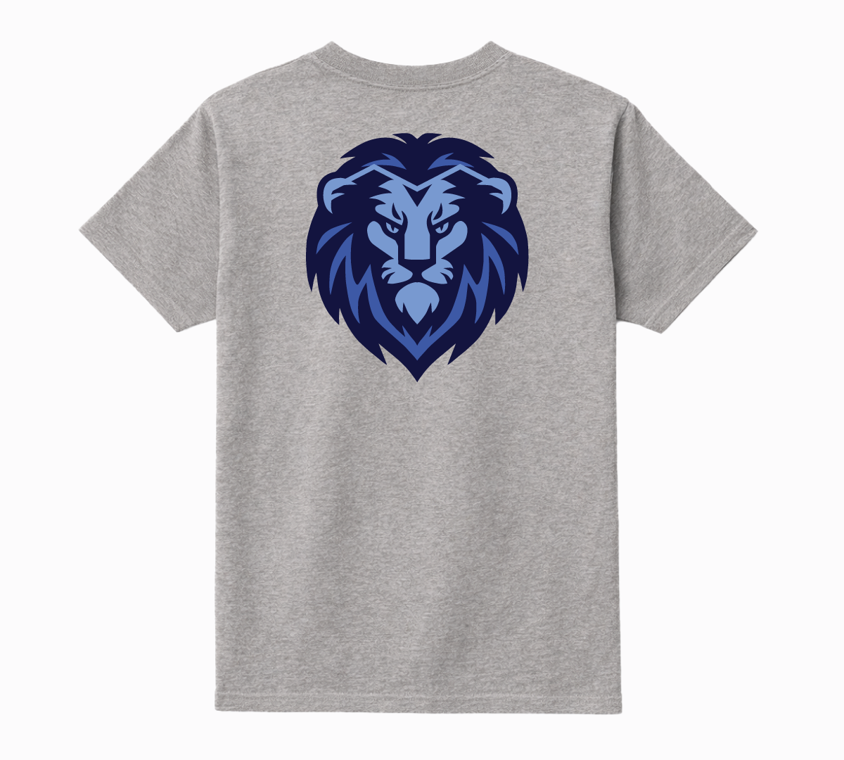 Adult Lion Tee - Grey