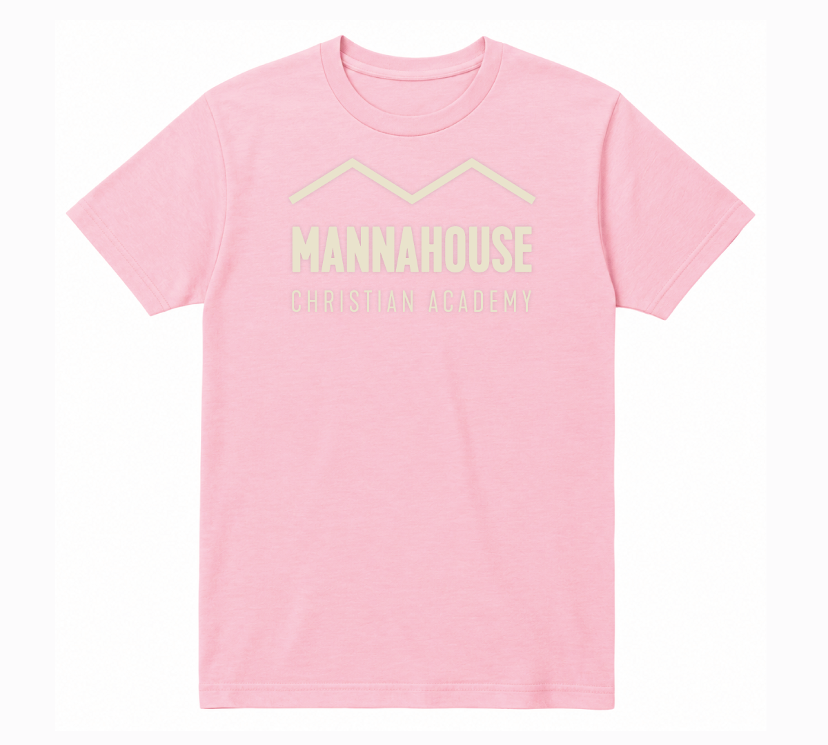 Youth Wordmark Tee - Pink