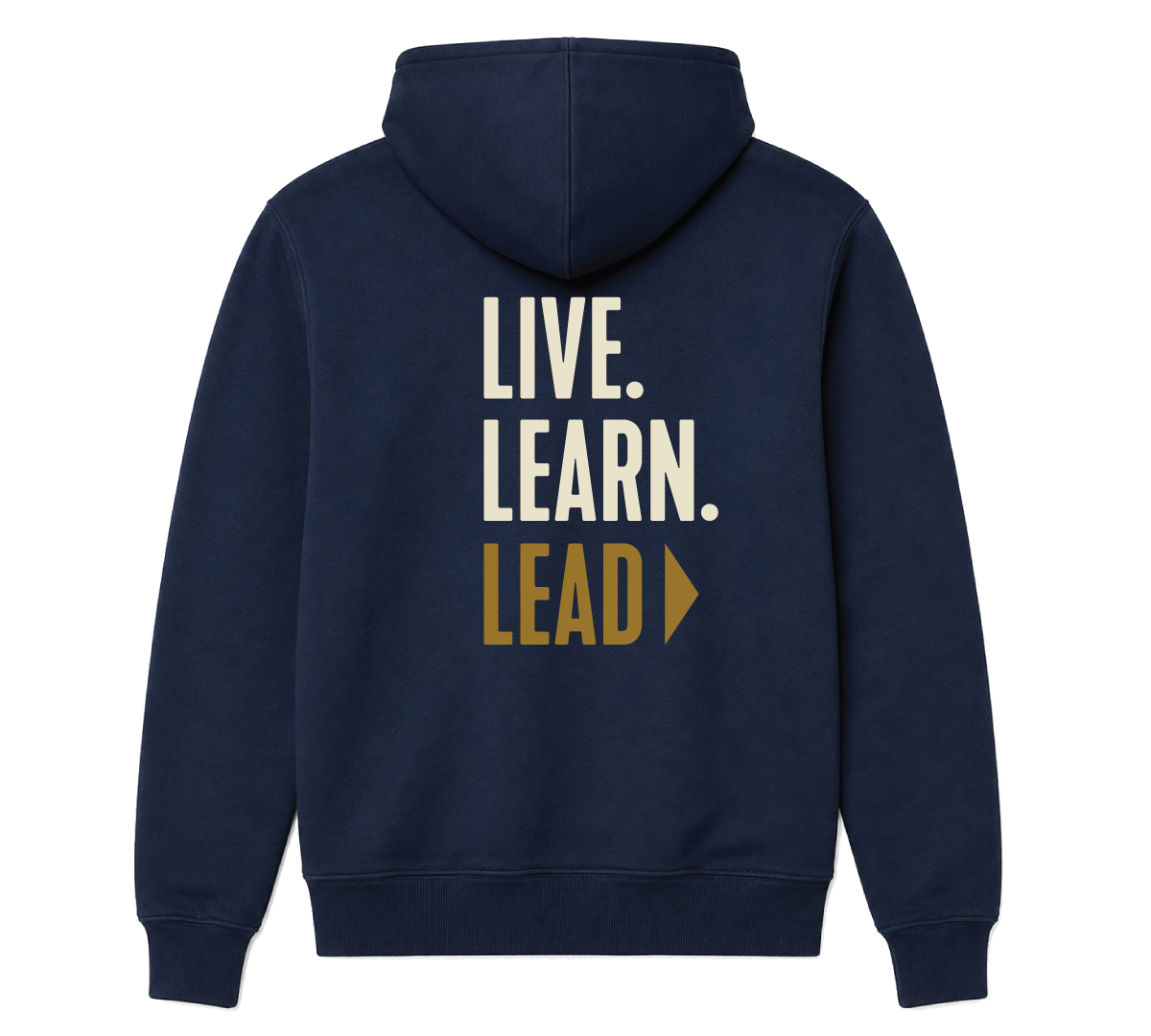 Adult Live Learn Lead Zip Hoodie